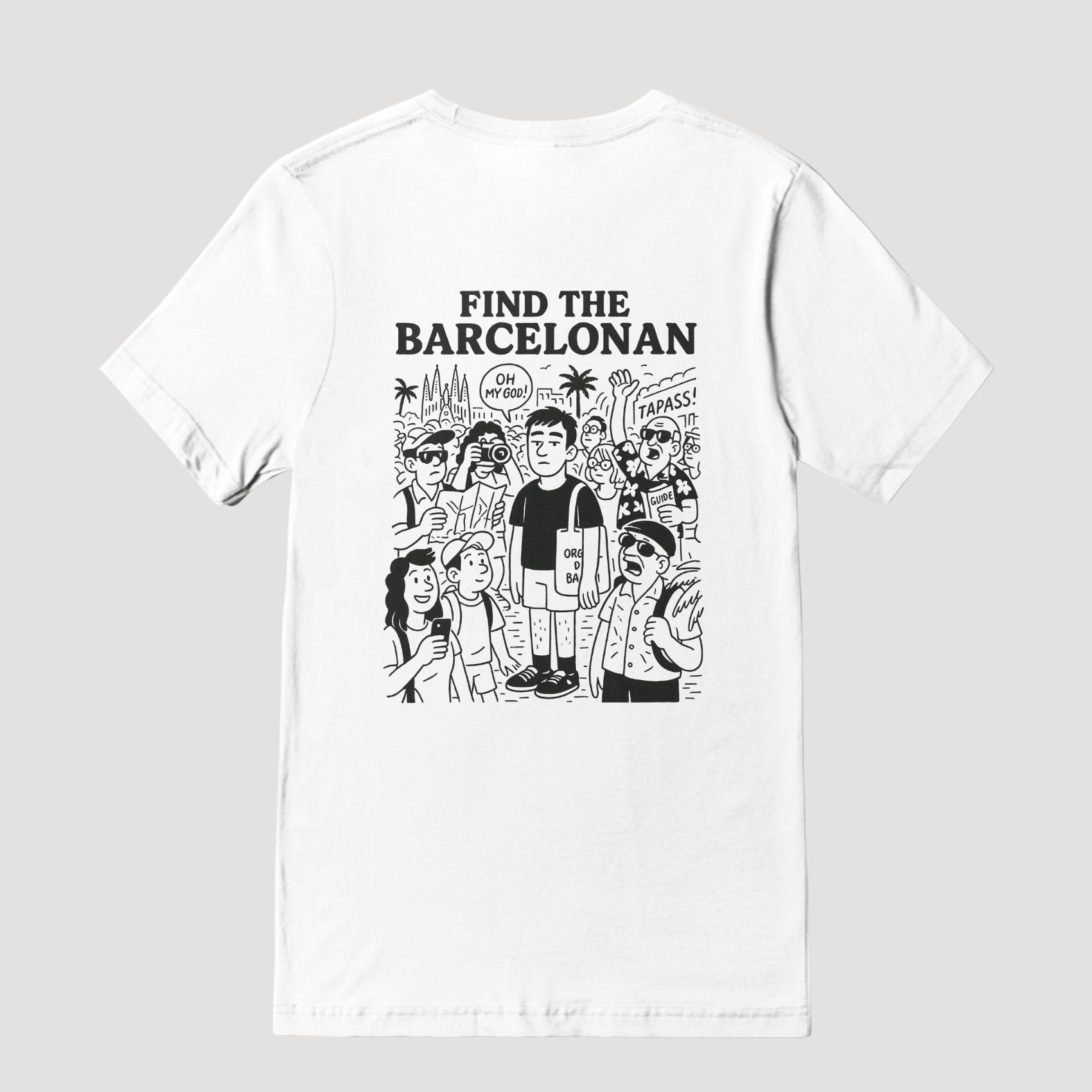 Camiseta Find the Barcelonan
