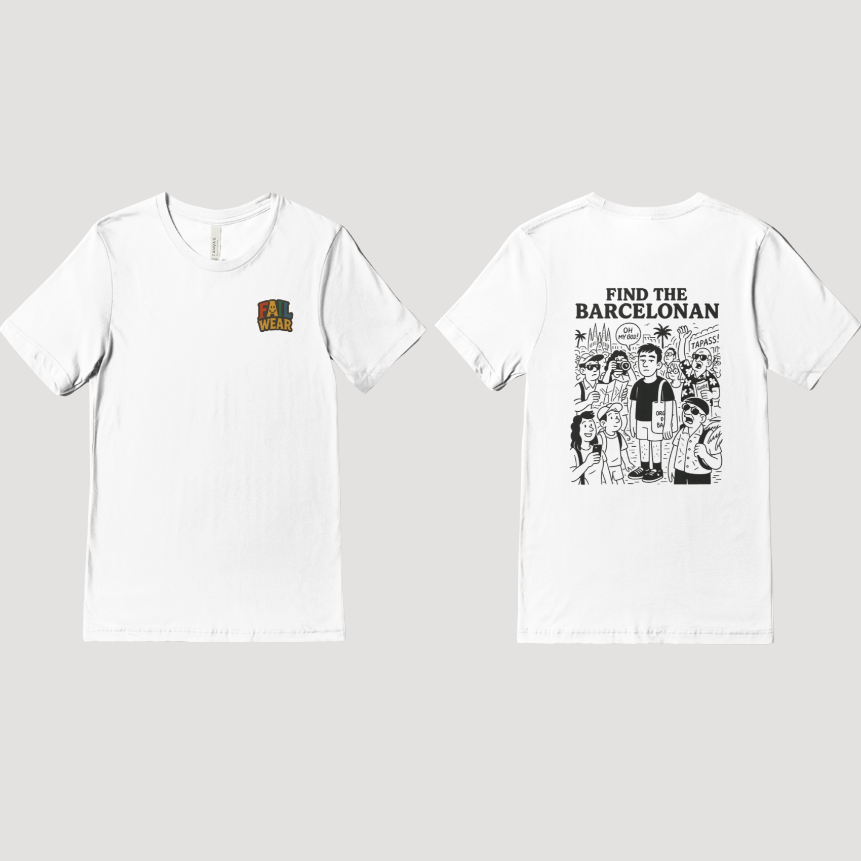 Camiseta Find the Barcelonan