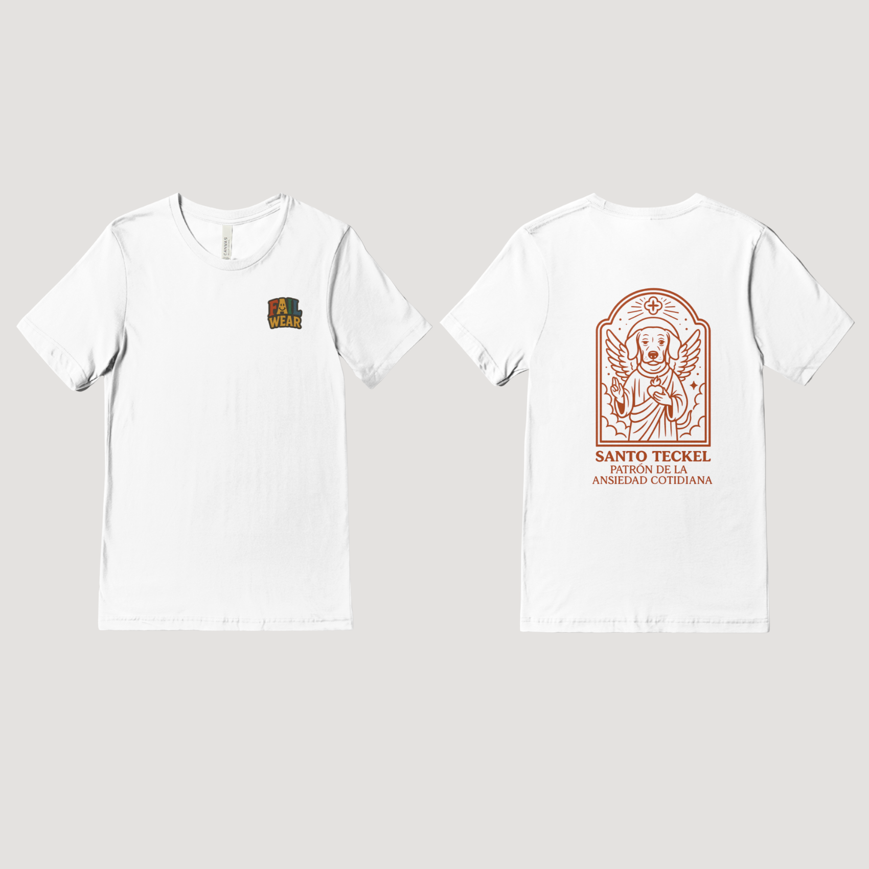 Camiseta Santo Teckel