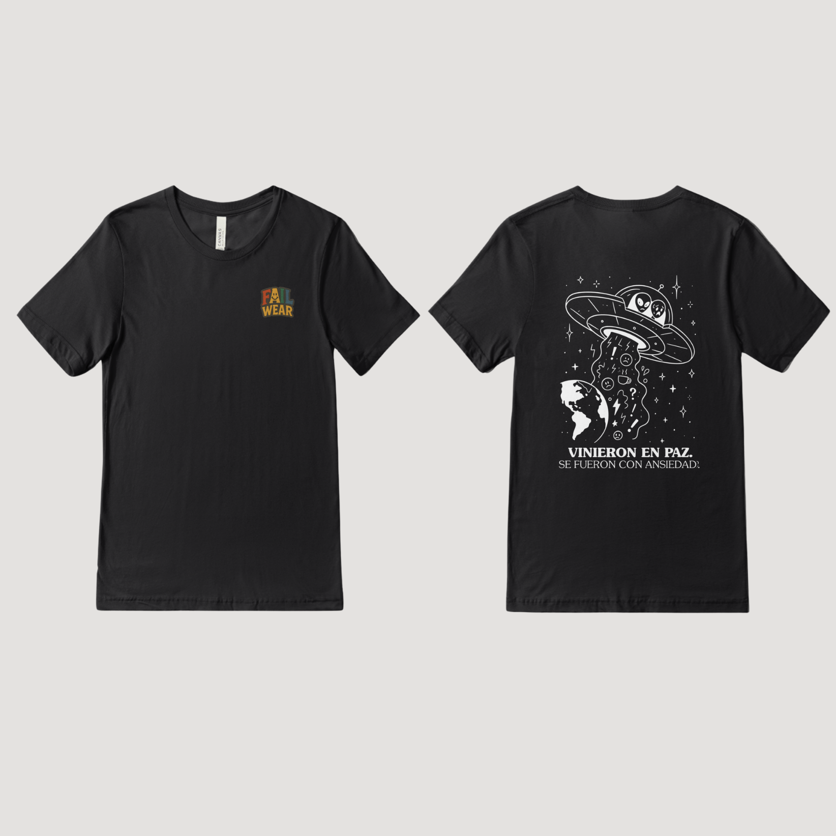 Camiseta Vinieron en paz